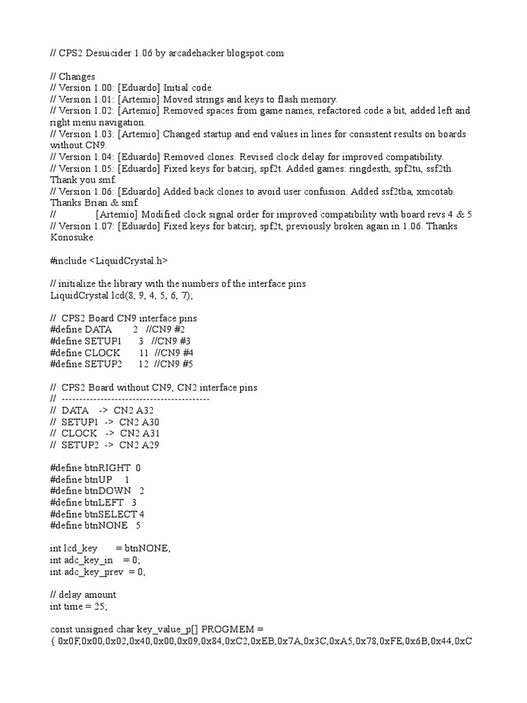 Programa Arduino Chaves cps2 | PDF | Computer Engineering | Software ...