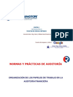 7 - Papeles de Trabajo - Auditoria Financiera