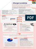 Rosa y Azul Collage Álbum de Recortes Infografía de Datos