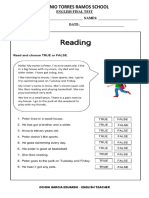 English Final Test