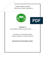 ESTATUTO Revisado Reunião de 19 de Novembro 2021 1 2 1