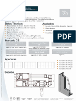 Ficha Tecnica E-80 Ventana