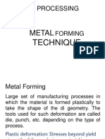 Metal Forming Technique