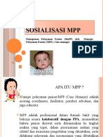 Sosialisasi MPP