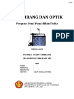 LKM 3 Difraksi Dan Interferensi Gelombang Permukaan Air PDF