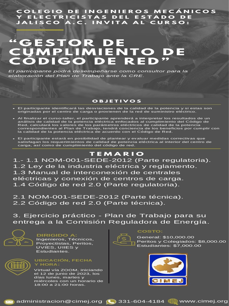 Curso de Cumplimiento Código de Red 2.0 | PDF | Cableado eléctrico ...