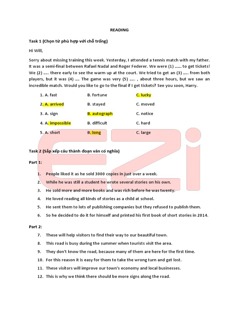 ĐỀ THI APTIS 1 | PDF | Military