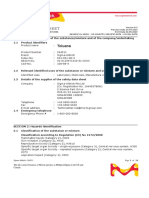 Safety Data Sheet: Toluene