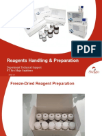 Reagent Handling Preparation START Training