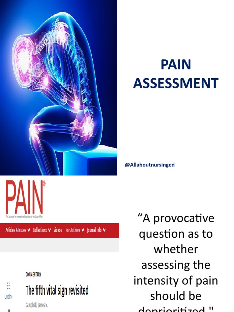 [Pdf] Pain As A Disease: An Overview – VJIPHE