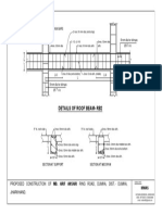 Details of Roof Beam-Rb2: Main Bars