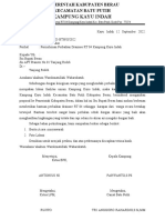 Berita Acara Dan Permohonan Drainase