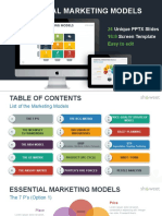 Essential Marketing Models @AminYusuf