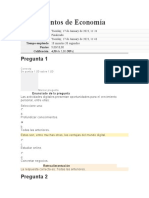 Fundamentos de Economía Evaluacion Unidad 3