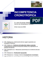 Incompetencia Cronotropica - Fernandez