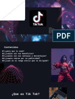 Presentación Dossier Musical Moderno Con Fotografía en Color Rosa, Azul y Blanco