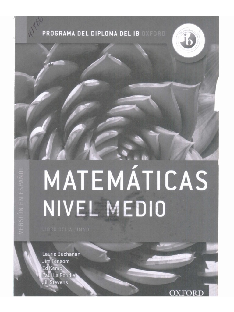 Matematica Ib 1 100 Pdf