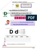 Tarea de 1°lengua Sonidos D Y F