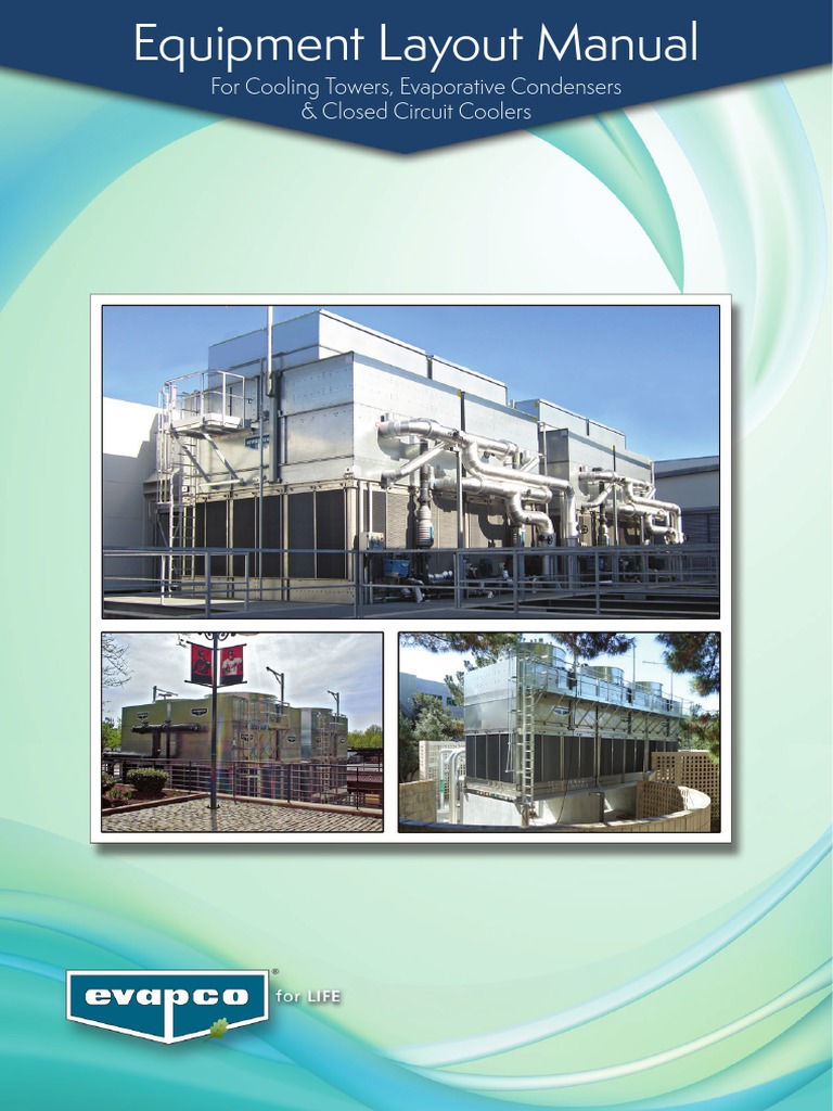 Evapco Equipment Layout Manual Brochure 311E 04175 PDF Wound
