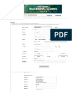 Cash Advance, Reimbursement and Liquidation System