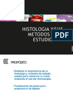 Histologia y Sus Metodos de Estudio