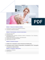 Master en Medicina Estetica Univ Catolica de Murcia