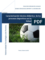 Caracterización Técnico-Didáctica de Los Procesos Deportivos en Los Clubes de Fútbol de Pereira