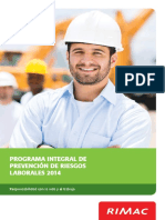 Brochure - Programa Integral de Prevención de Riesgos Laborales 2014 - v2 Co