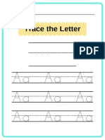 Letter Exploration Pack Searching, Recognizing, and Tracing