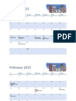 Calender Made by Parv