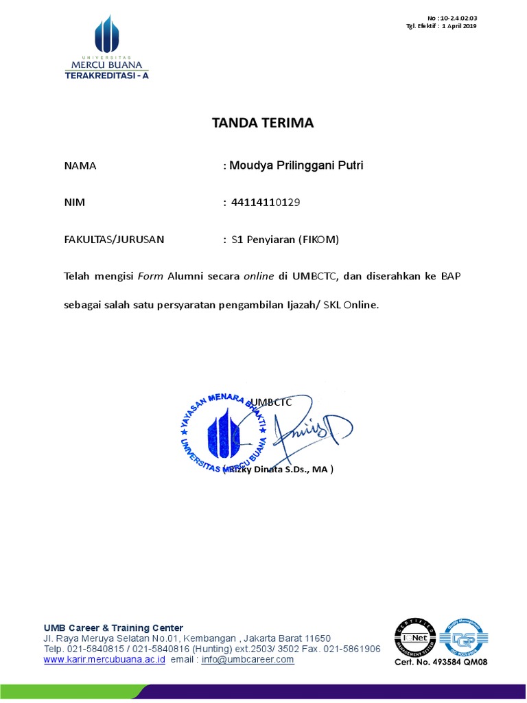 Form Alumni | PDF