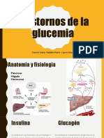 Trastornos de La Glucemia: Camilo Isaza-Natalia Marín - Laura Henao