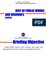 Overview of DPWH (Andor V. Santiago)