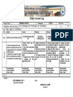 Act 6 Create A Lesson Plan in Science. You Can Choose Any of The Following Format DLP, DLL or RAISE Plus in Crafting Your Lesso