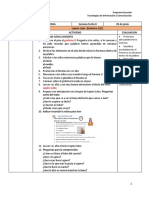 Ficha Actividades Grafema L-L Lupino Lobo, LJA Preescolar 3 Lapso.