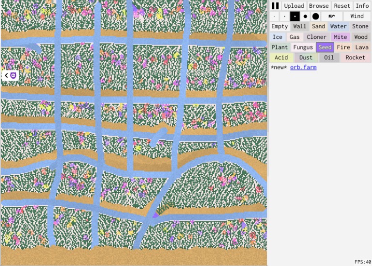 Sandspiel Game Features and Elements | PDF