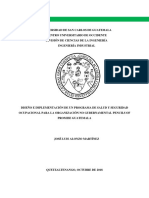 Plan de Salud y Seguridad Ocupacional 