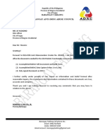 BADAC TEMPLATE - Cover Letter Sample