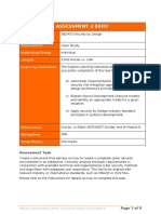 SBD403 - Assessment 2 Brief Portfolio Module 8
