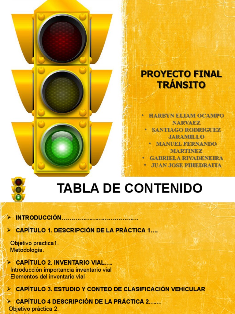 Proyecto final tr nsito pdf
