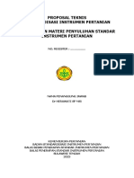 Penyusunan Materi Penyuluhan Standar Instrumen Pertanian 2023