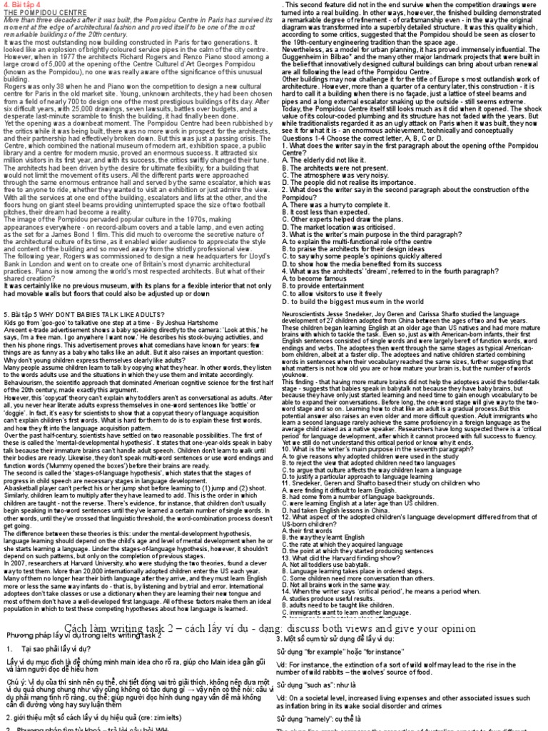Bài 21 - Reading + Writing | PDF