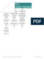 Jadwal Gym