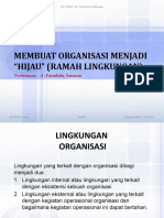 Pert 4 - Membuat Organisasi Menjadi "Hijau" (Ramah Lingkungan) - 1