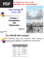 Chapter 1 - Triangulation and Trilateration
