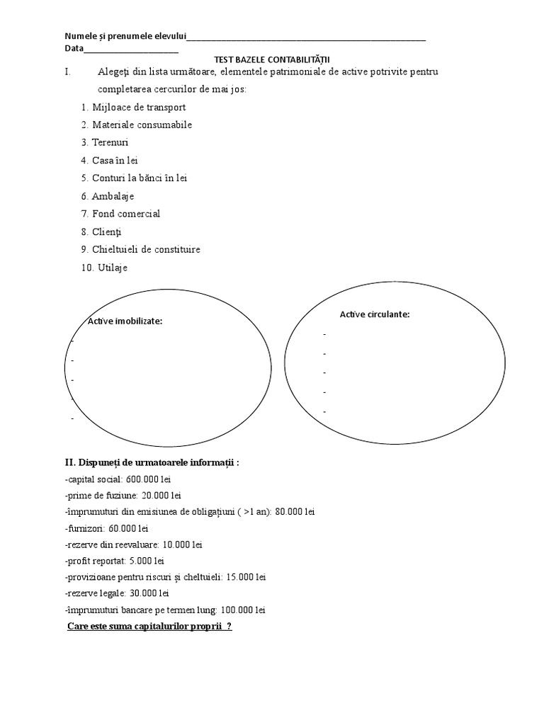 Test Sumativ | PDF