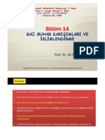 Gaz-Buhar Karişimlari Ve İklimlendirme: Prof. Dr. Ali PINARBAŞI