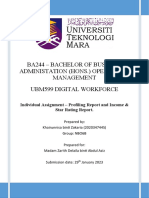 Ubm599 Assignment Nbo6b Khairunnisa Binti Zakaria 2020347445