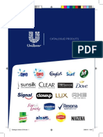 Catalogue Unilever 2019