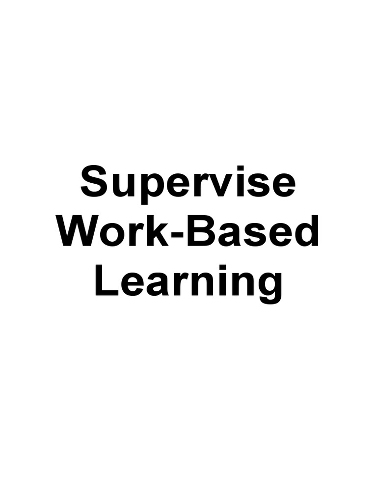 Supervise Work PDF Occupational Safety And Health Restaurants